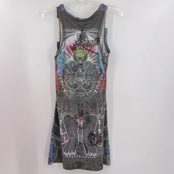 Custo Line Jersey Knit Dress-Size 1 (XS) - Picture 4 of 7